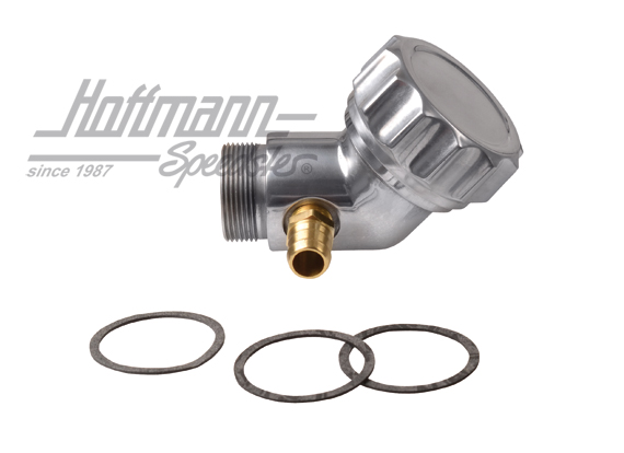 Oil filler, angled, Aluminium | AC 115 542 | 010-1203