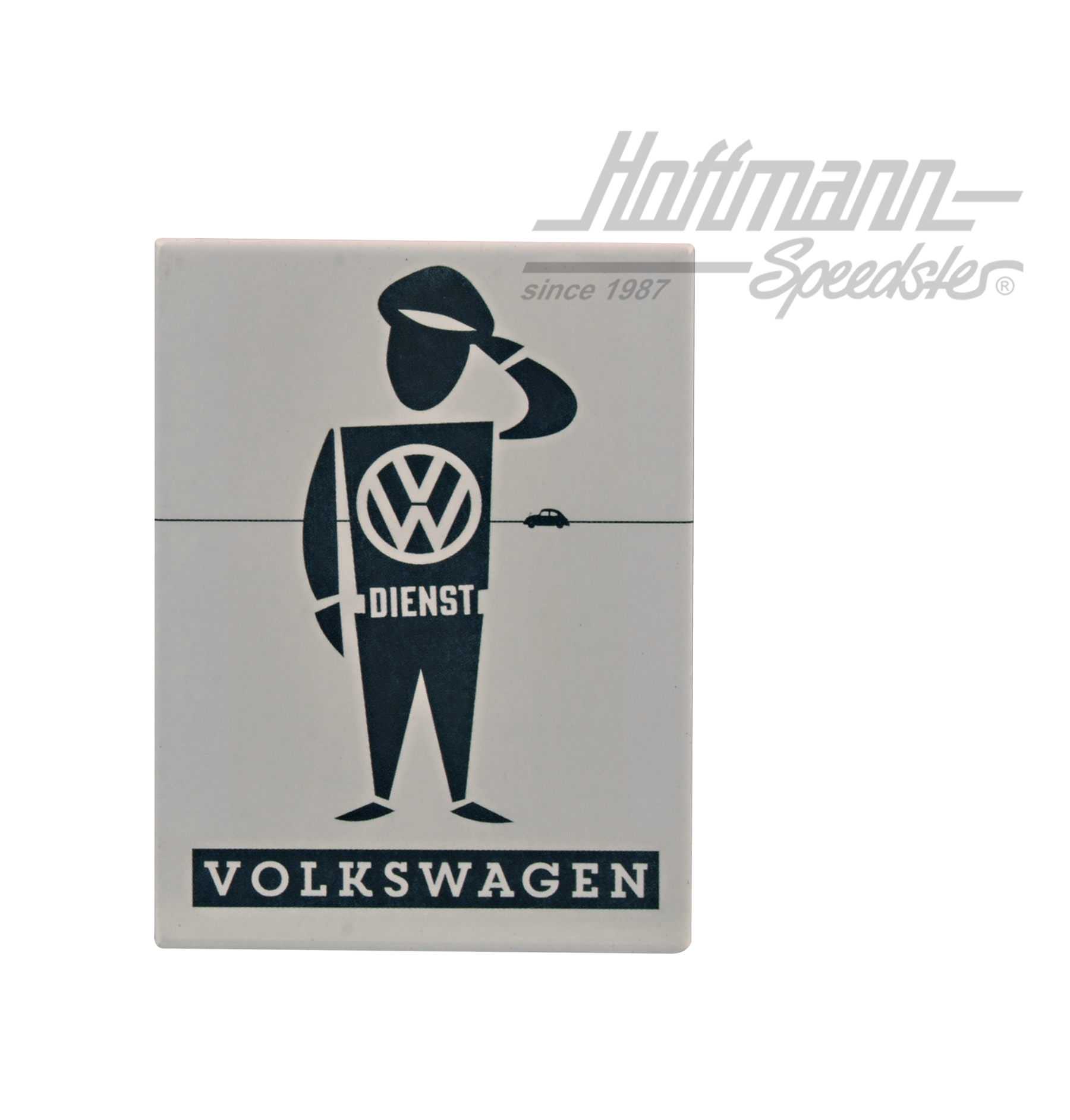 Magnetic sign, VW service man | 14348 | 021-0178