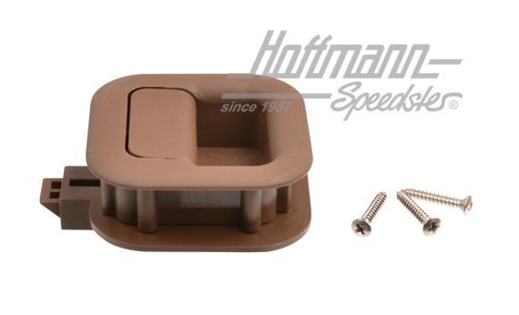 Furniture handle, Westfalia, brown | 255 070 915 BR | 385-3090-20