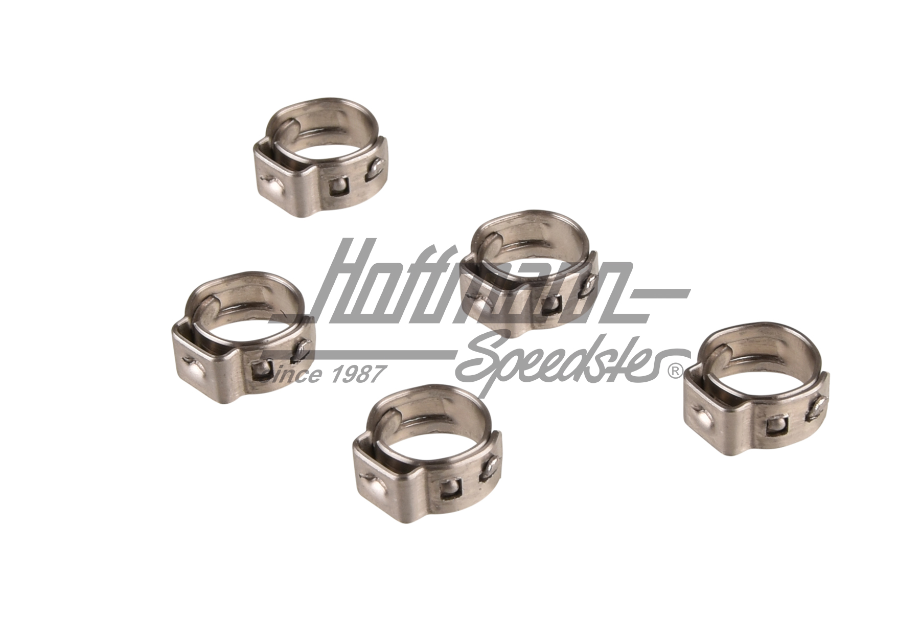 Single-ear clamps, adjustable, 6.8-8mm | --- --- --- | 020-0505-02