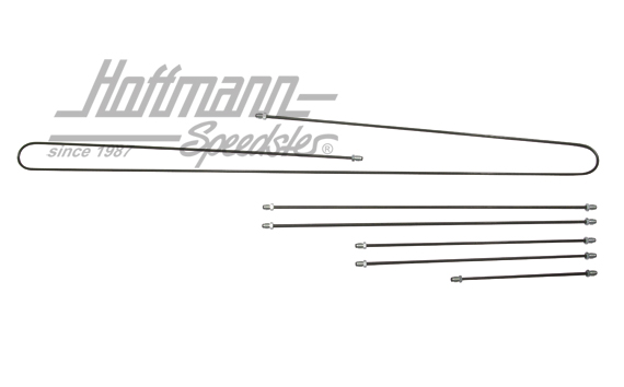 Brake line kit, Type 181, IRS |  | 080-4030-07