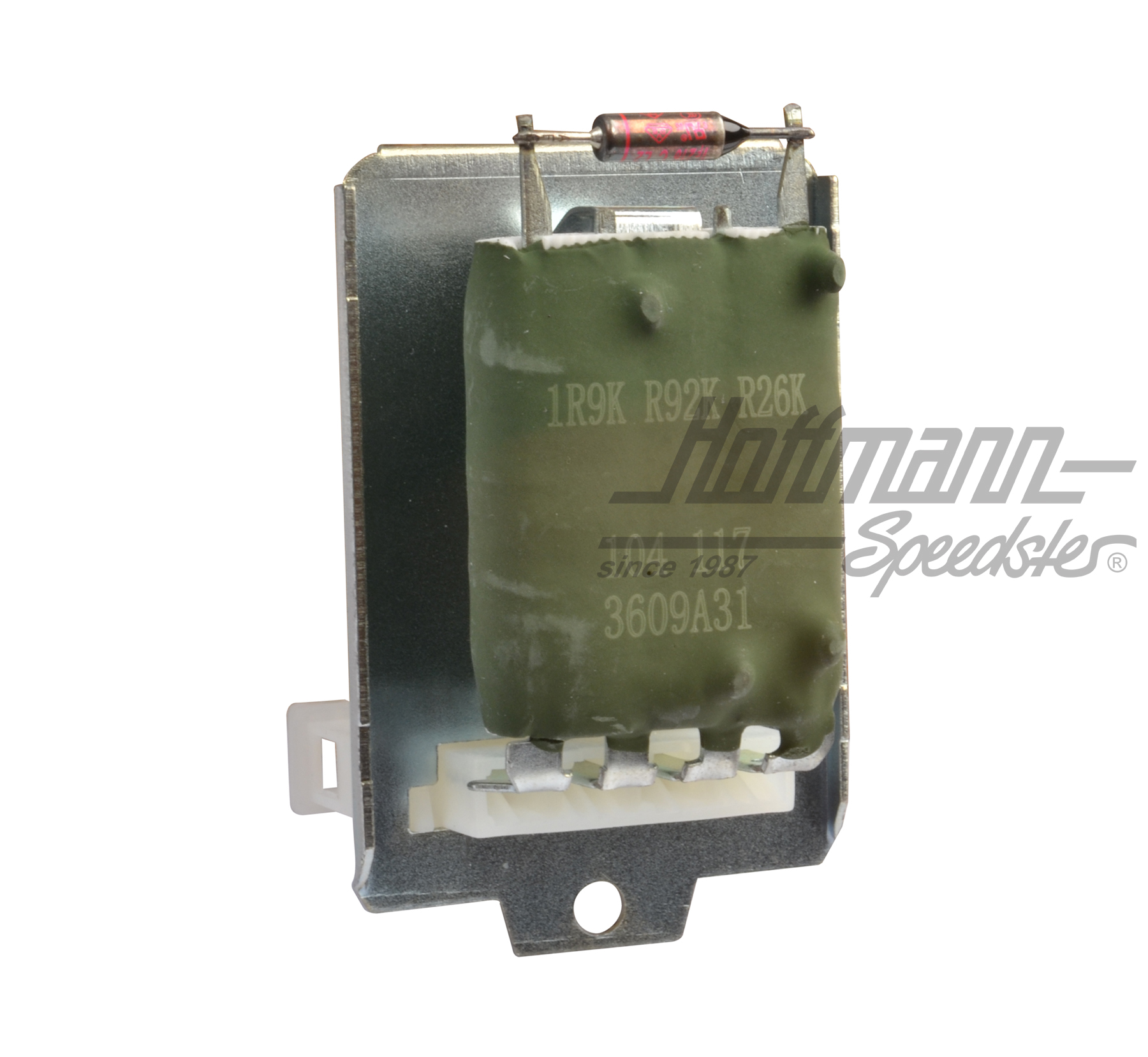 Series resistor, blower motor, 90-03                                                                
