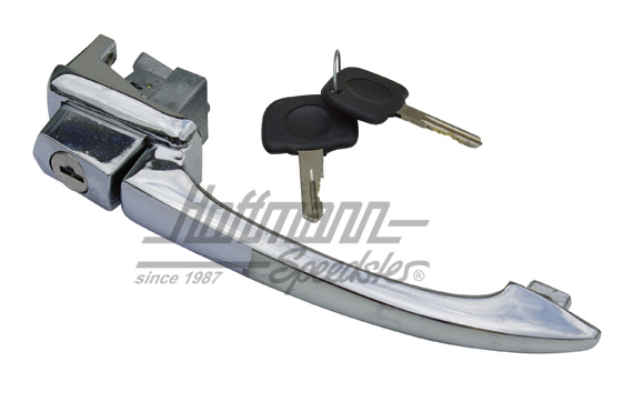 Door handle, 10.63-12.65, lockable, left/right, | 113 837 205 D | 020-2455