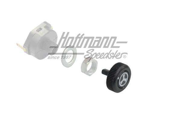 Knob, fan switch, Beetle/Type 3 | 113 959 513 A | 020-2439-20