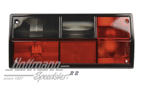 Tail light, Bus T3, red/black, left | 251 945 111 D schwarz | 340-5008-31