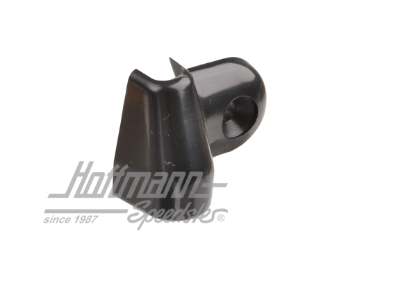 Cover, seat box, black, right                                                                       