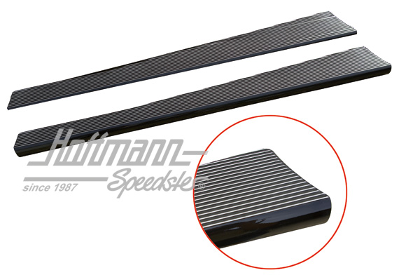 Running boards, aluminium, silver/black polished | AC 898 831 | 020-2106