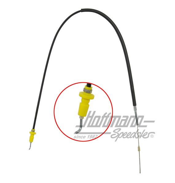 Accelerator cable, Golf 1, 1.5-1.6, -12.77 | 531 721 555 F | 170-1515