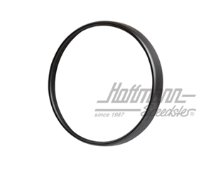 Instrument trim ring, 80mm, black                                                                   
