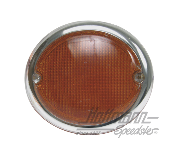 Turn-indicator lens, orange, Bus T1, front, right | 211 953 162 B | 086-2044-02