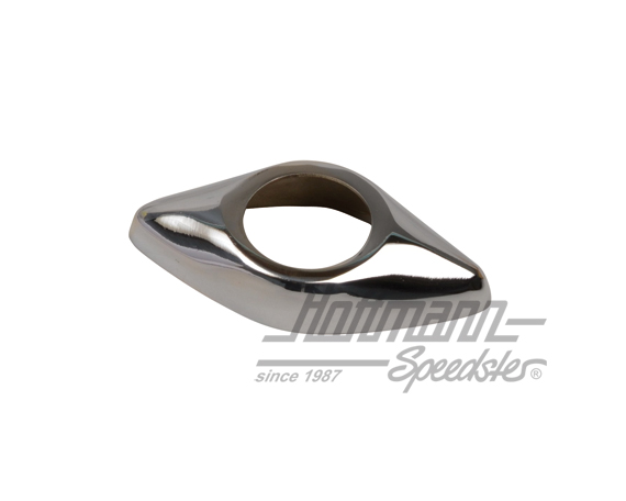 Collar, rearview mirror, chromed, left/right, 65-74 | 141 857 537 | 060-6115-05