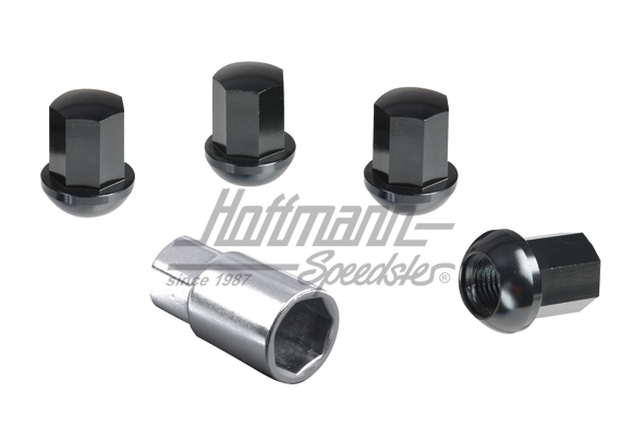 Wheel nut, lock kit, 911, aluminium wheels | 92 10 110 | 580-7205-20