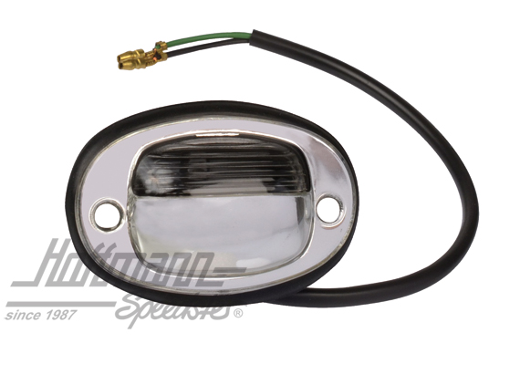 License-plate light, 356 B/C, complete                                                              