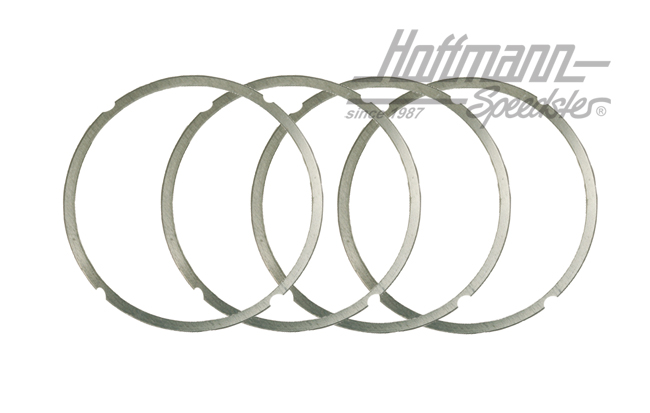 Cylinder shims, 90.5/92mm, 0.50mm | --- --- --- | 010-0536