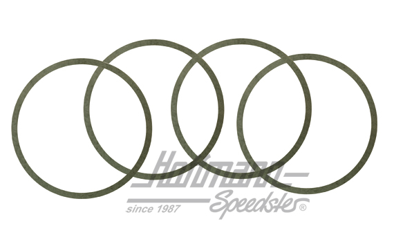 Gaskets, cylinder base, 87x96x0.2mm | 113 101 341 | 010-0544-04