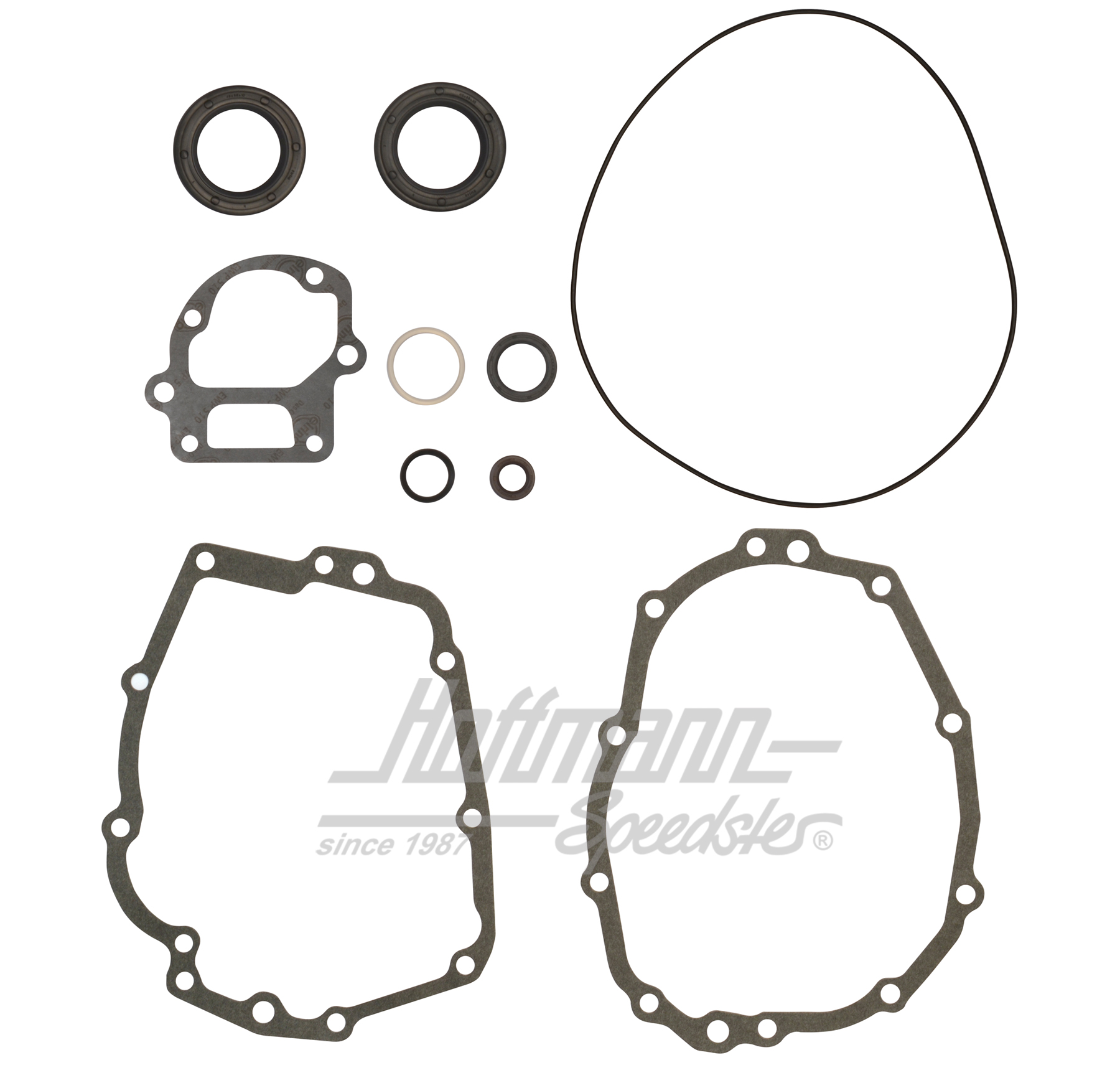 Gasket set, gearbox housing, 911 Tubro, 75-89                                                       