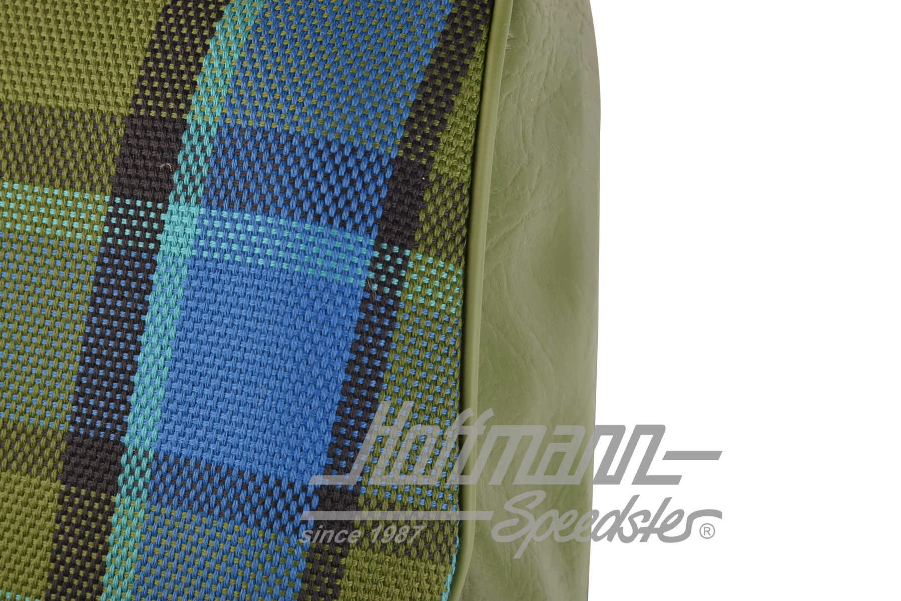 Seat cover, Westfalia, blue/green, 74-79                                                            