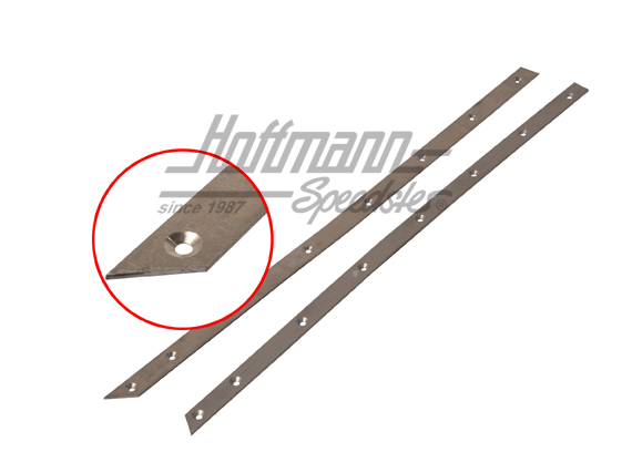 Fastening rail, A-pillar, pair | 141 871 913 | 060-0592
