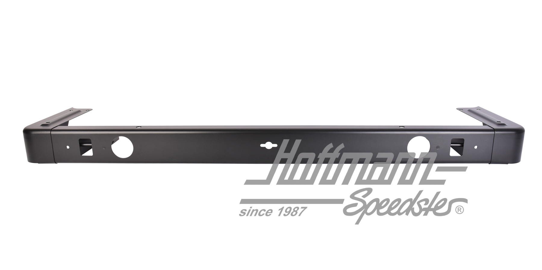 Bumper, Type 181, rear, black | 181 707 031 P | 080-1198-20