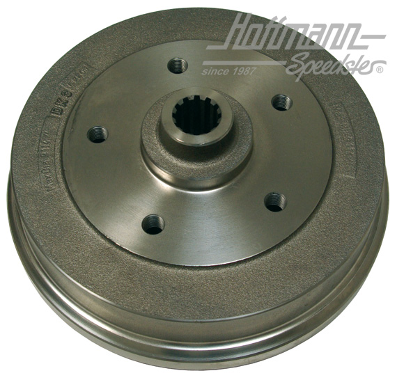 Brake drum, rear, 5 holes/hole circle: 130 Porsche | 5180 A/5 | 020-3985