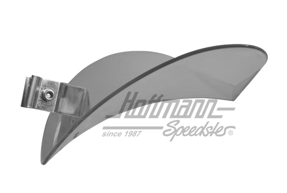 Eddy deflector "Wirbulator", front window, clear                                                    