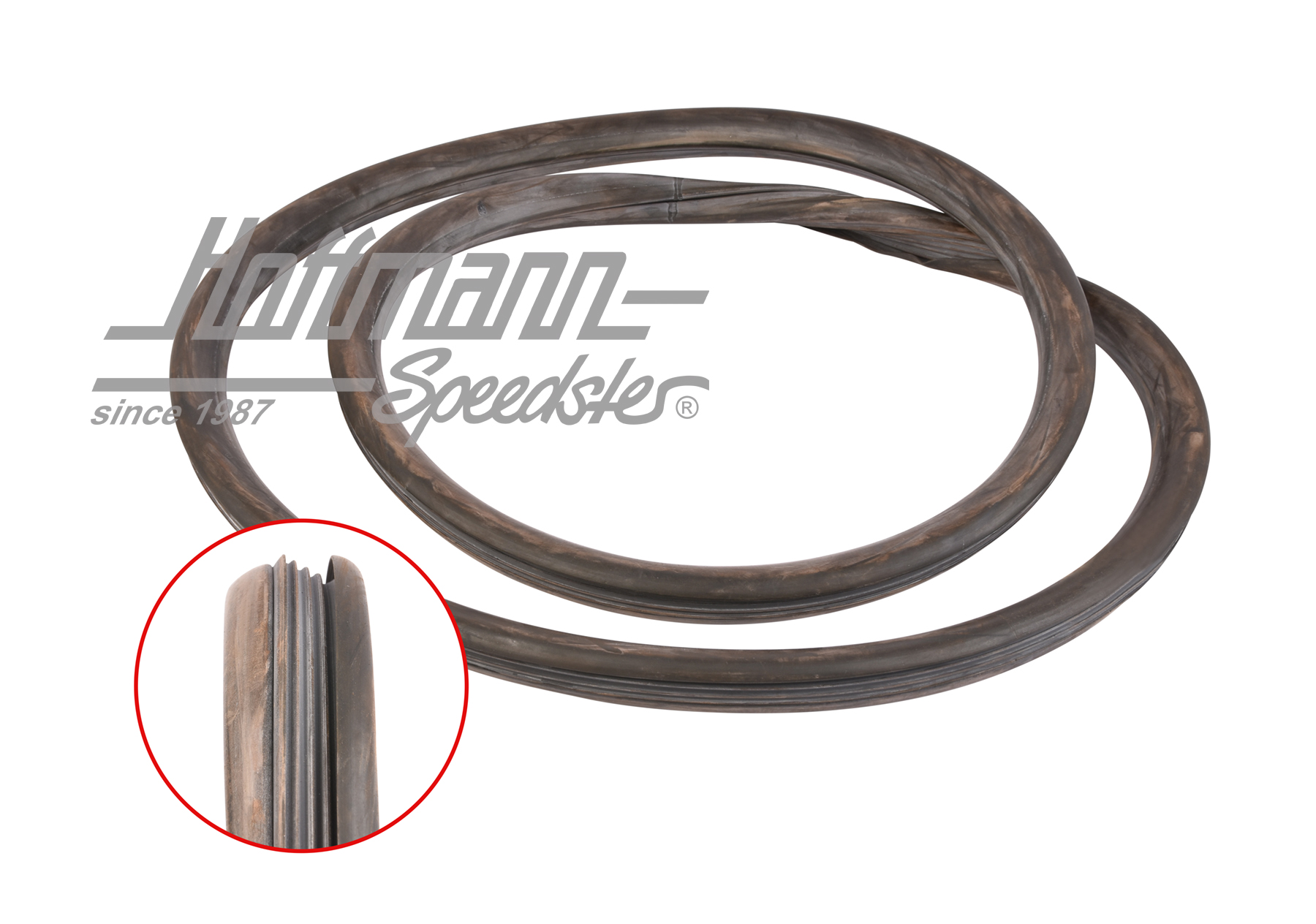 Side window seal, Type 3 Hatchback | 311-321D-L/R | 069-8030-10