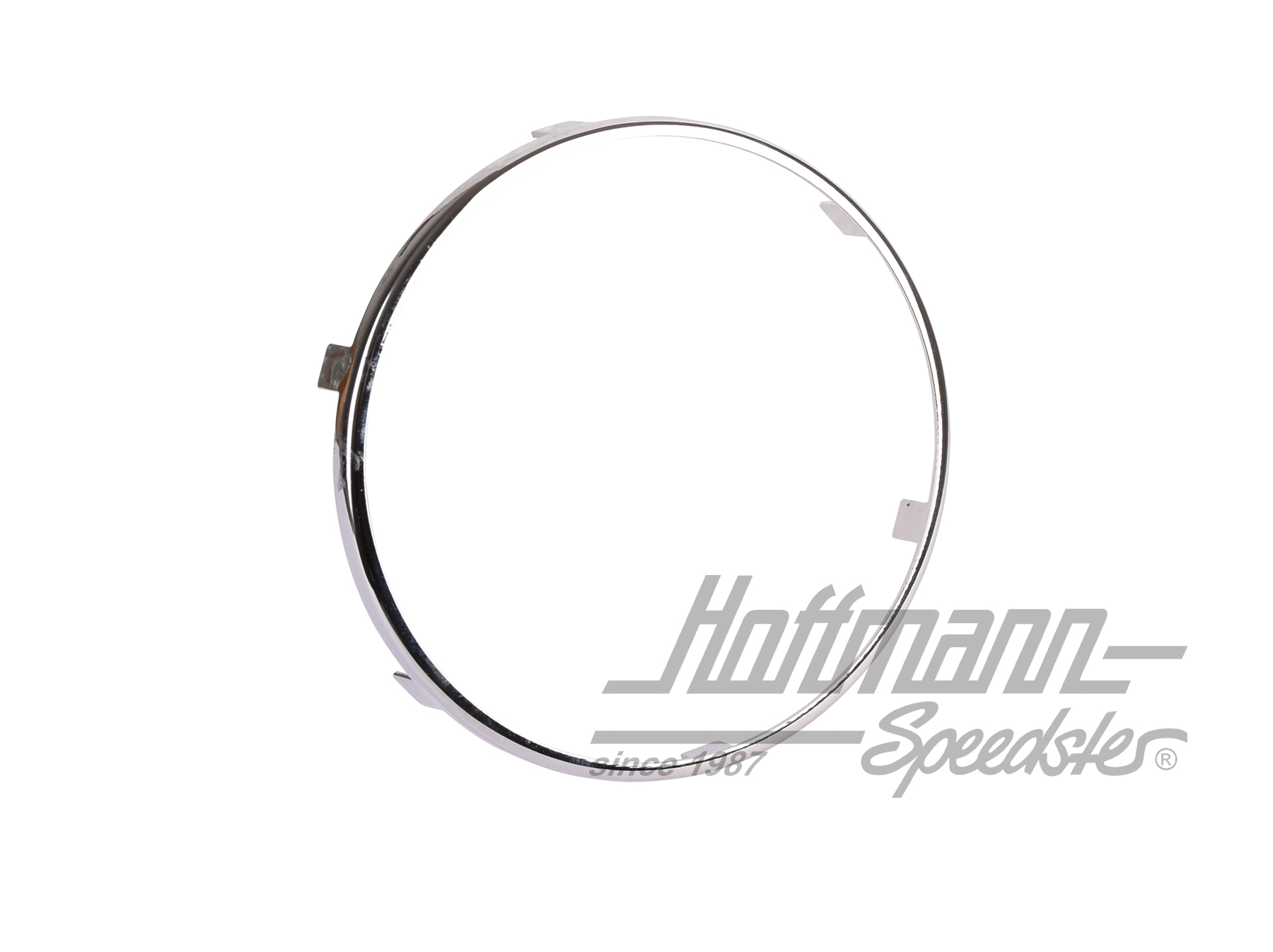 Ornamental ring, horn button, 356, chromed
                                                        