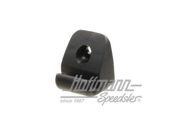 Sun visor clip, Bus T3, black | 251 857 561 A 01C | 360-2802-08
