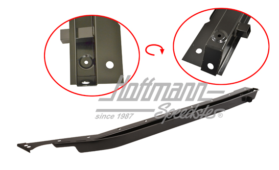 Repair sill strengthener Convertible, -7.70, left | 151 801 131 B | 050-1483-01