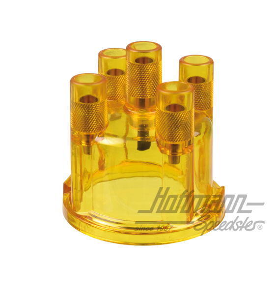 Distributor cap, transparent yellow | AC 905 506 | 010-0943
