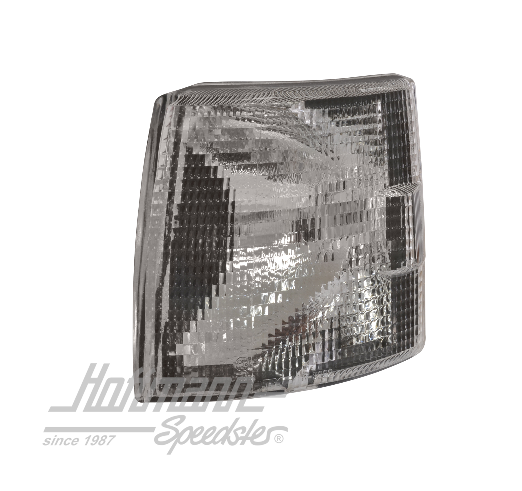 Turn indicator, front, white, left (short)                                                          