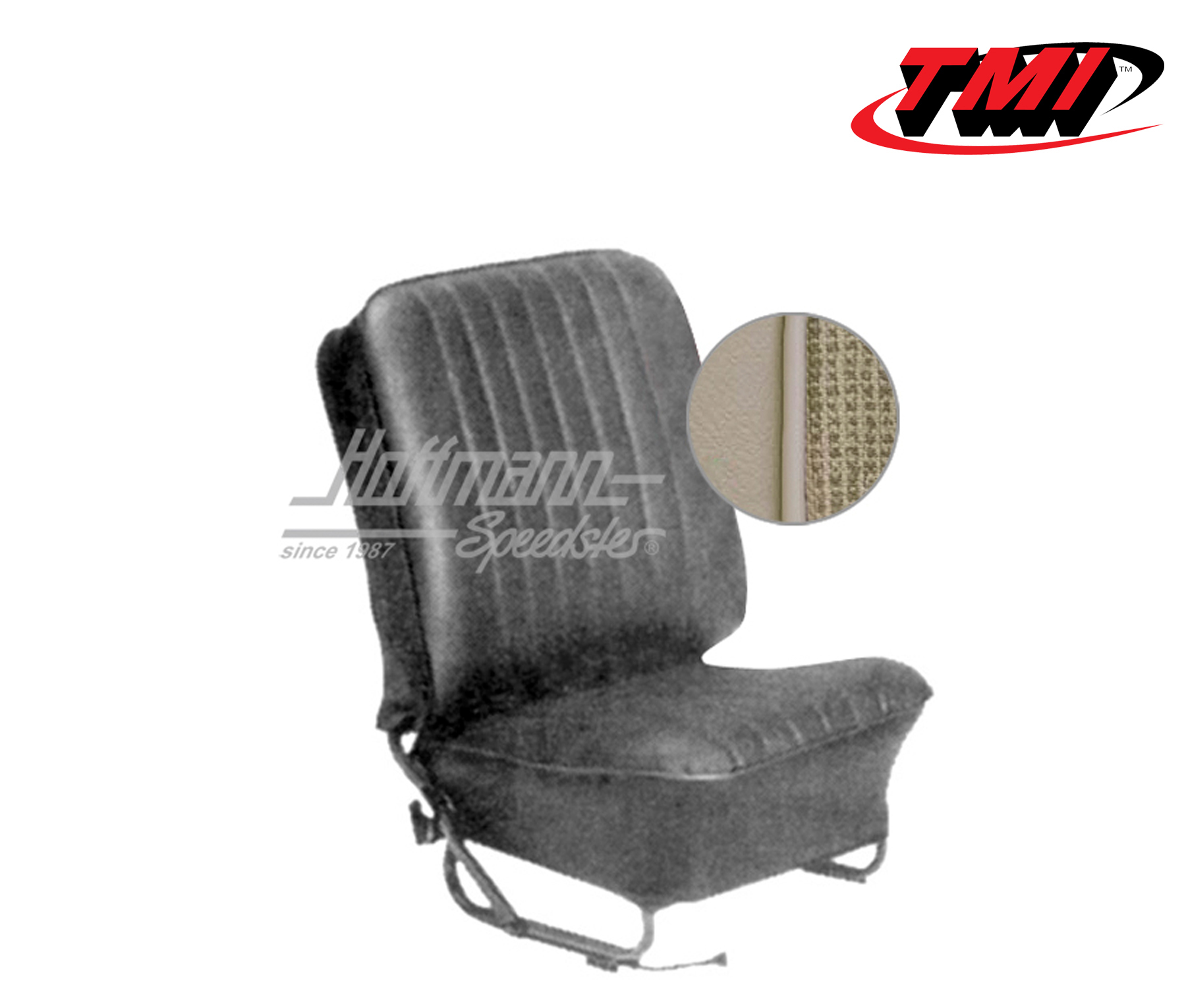 Seat upholstery, Conv., 8.57-7.64, Mesh, off-white | 43-1322-15-336 | 055-6650-15