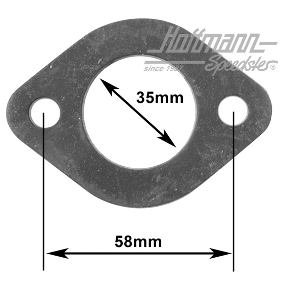 Seal, sport muffler to cylinder head | 00-3391-7 | 020-3531-01