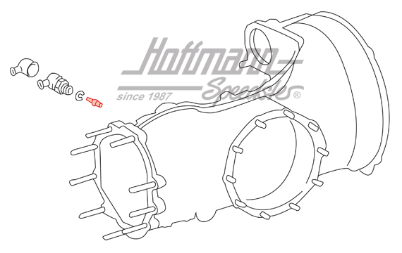 Tappet, reverse lamp switch, 901                                                                    