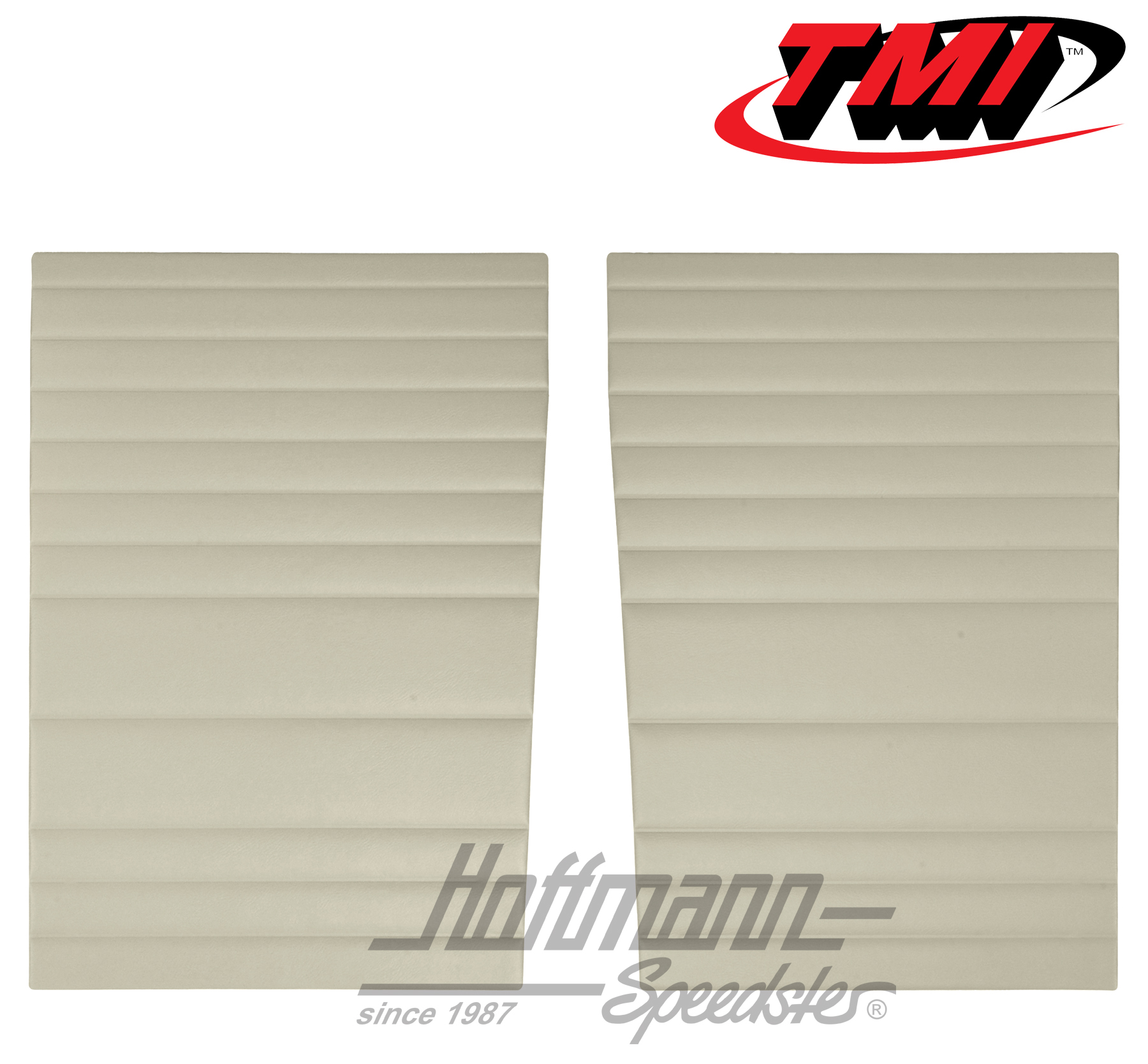 Bench backing panels, 55-67, off-white | 10-2136-15 | 098-0588-04