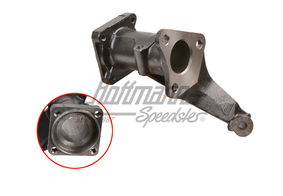 Bearing flange, swing axle, 8.66-, left | 311 501 163 A | 020-4020-11