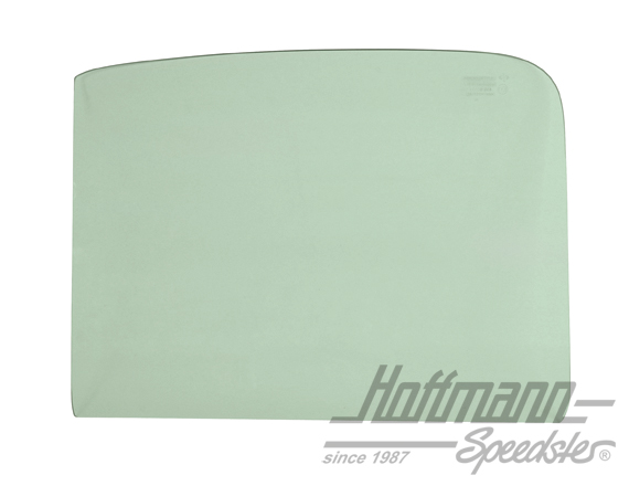 Crank window glass, Sedan, front, -.64, green | 111 845 201 B grün | 020-6032-10