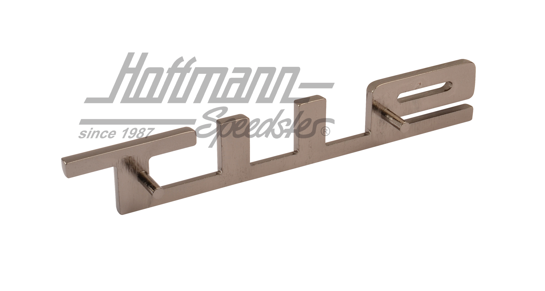 Emblem, 911 T, black/chromed                                                                        