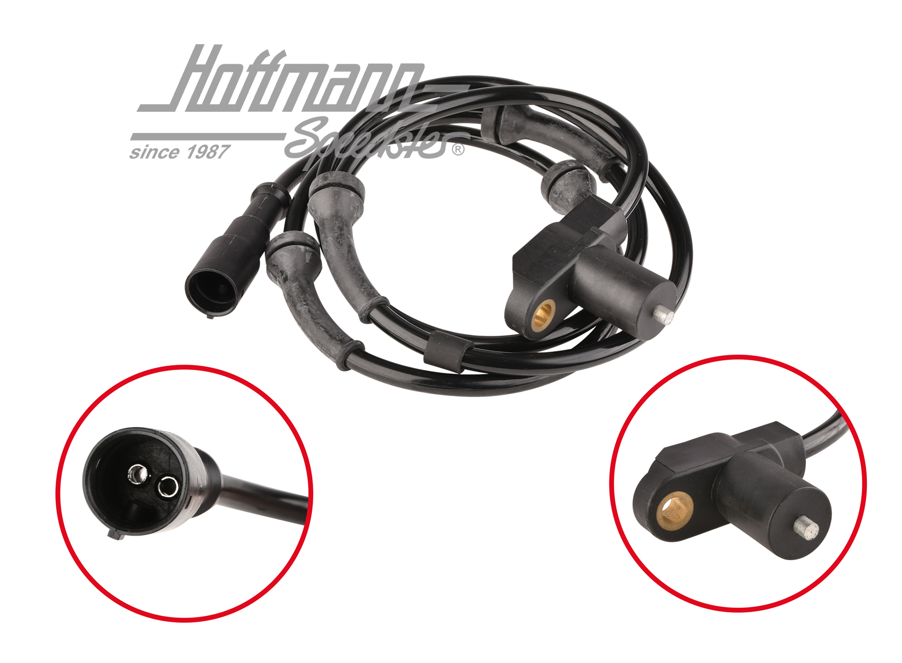 ABS sensor, Bus T4, rear, 9.90-12.95 | 701 927 807 C | 409-3041-10