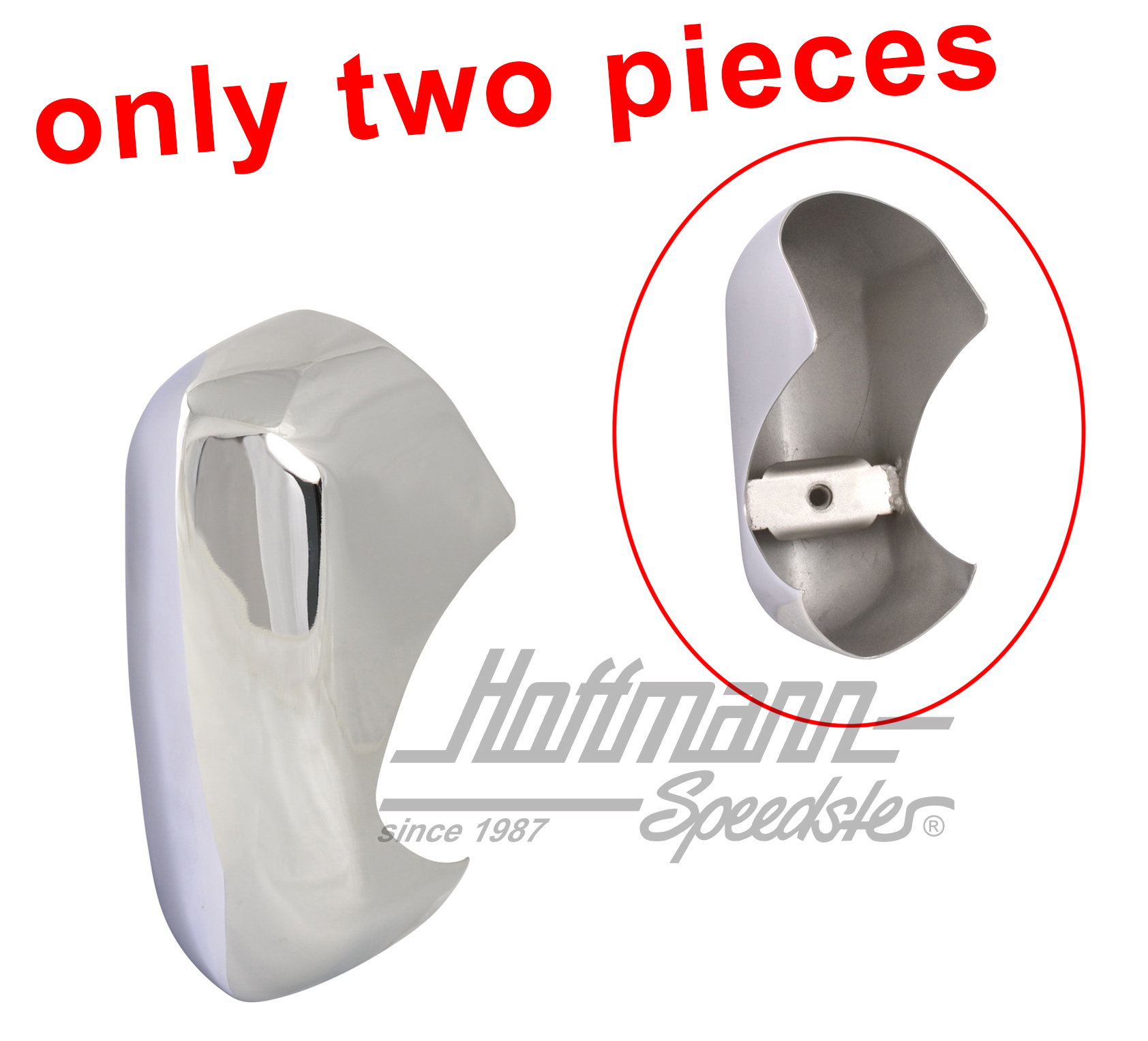 Bumper guard, front right / rear left | 141 707 156 A | 060-6580