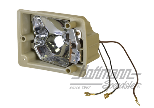 Turn-indicator housing, Bus T2, 72-79, front, left, USA | 211 953 051 G | 097-2064-11