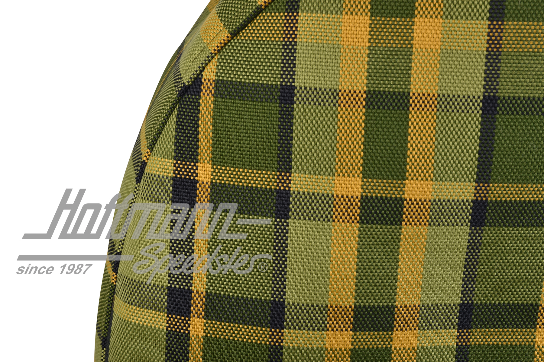 Spare wheel cover, Westfalia, green/yellow                                                          