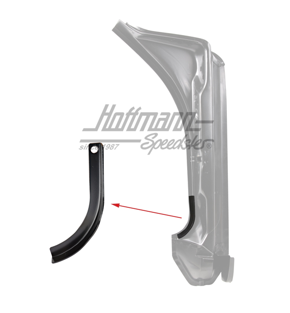 Angle plate, door pillar, lower, right | 901 501 306 20 | 590-0060-12