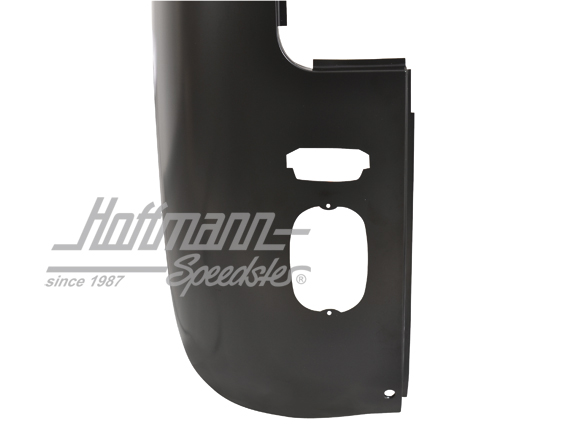 Corner panel, complete, Bus T2, 67-71, left (2 holes)                                               