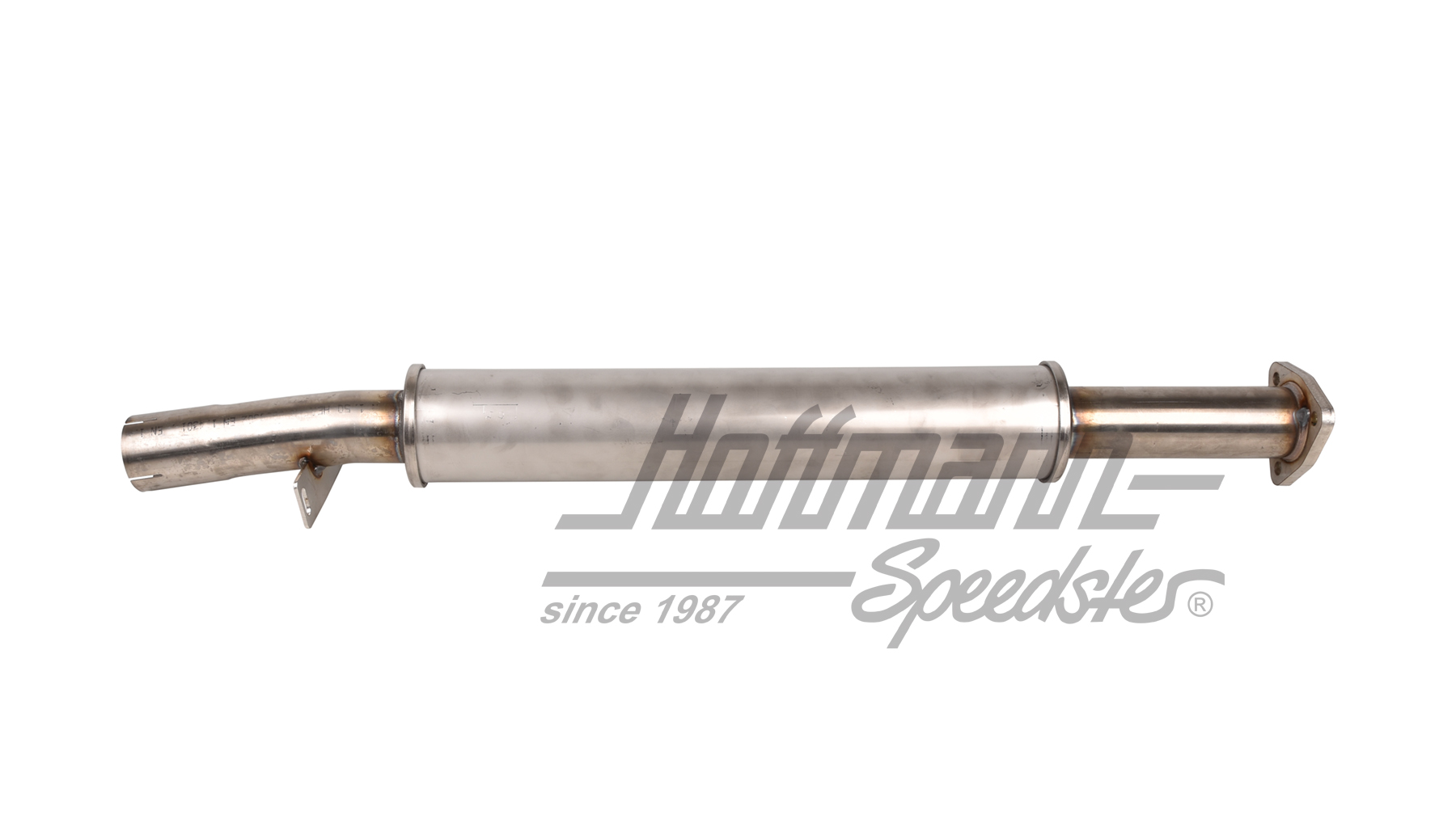 Intermediate exhaust "Sport", stainless steel                                                       