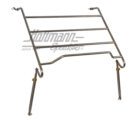 Luggage rack, rear, Beetle Sedan, stainless steel                                                   