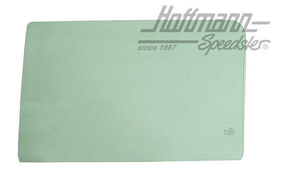 Crank window glass, Bus T3, green, left | 253 845 201 | 380-0310-01