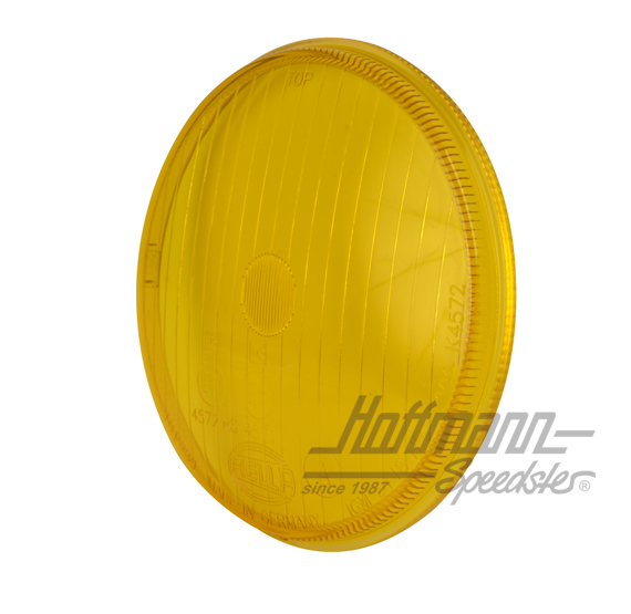 Lens, high-beam headlight
, 914, Hella, yellow                                                     