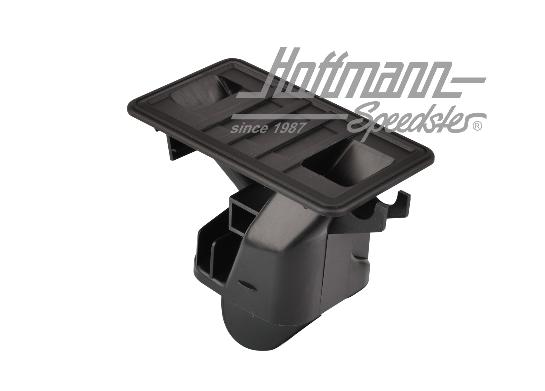 Air jet, Bus T3, top, right, black | 255 819 384  01C | 360-0270-02