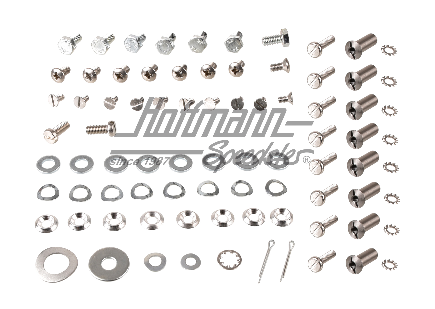 Screw set, folding roof, Beetle, -7.55 | 115 875 000 | 055-7185-60